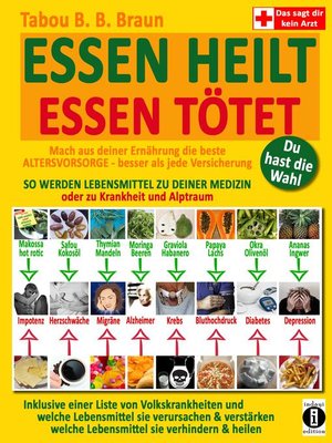 cover image of Essen heilt – Essen tötet